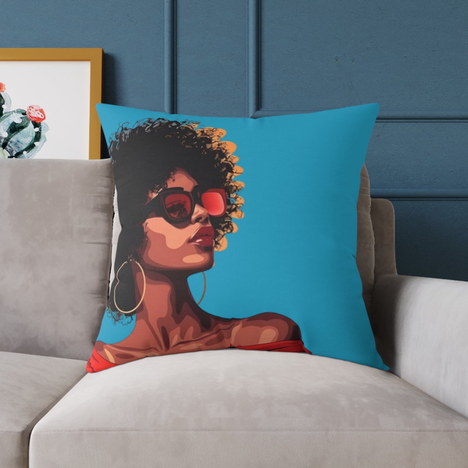 Blarzay Square Poly Canvas Pillow - Image 19