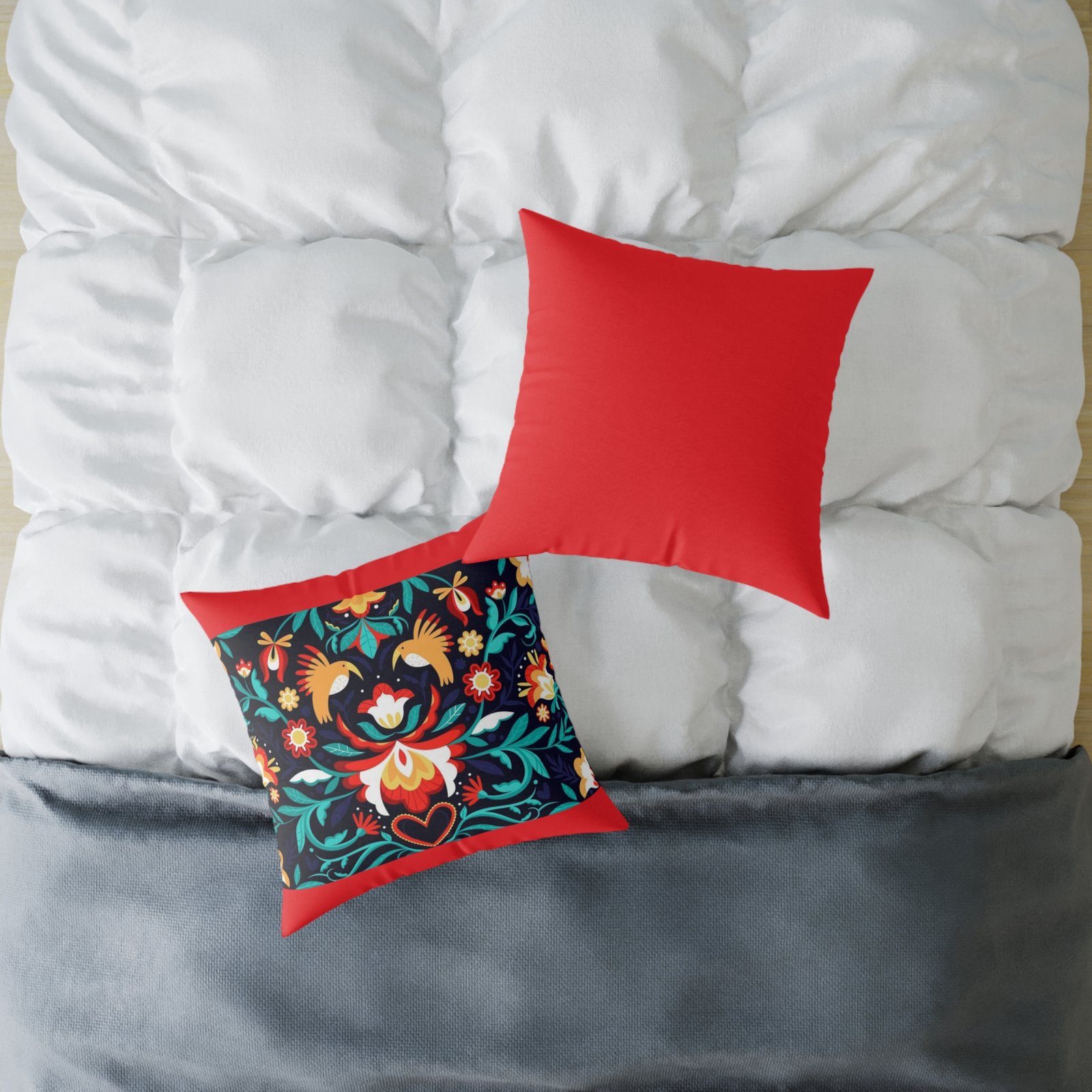 Mexico Square Poly Canvas Pillow - Image 12