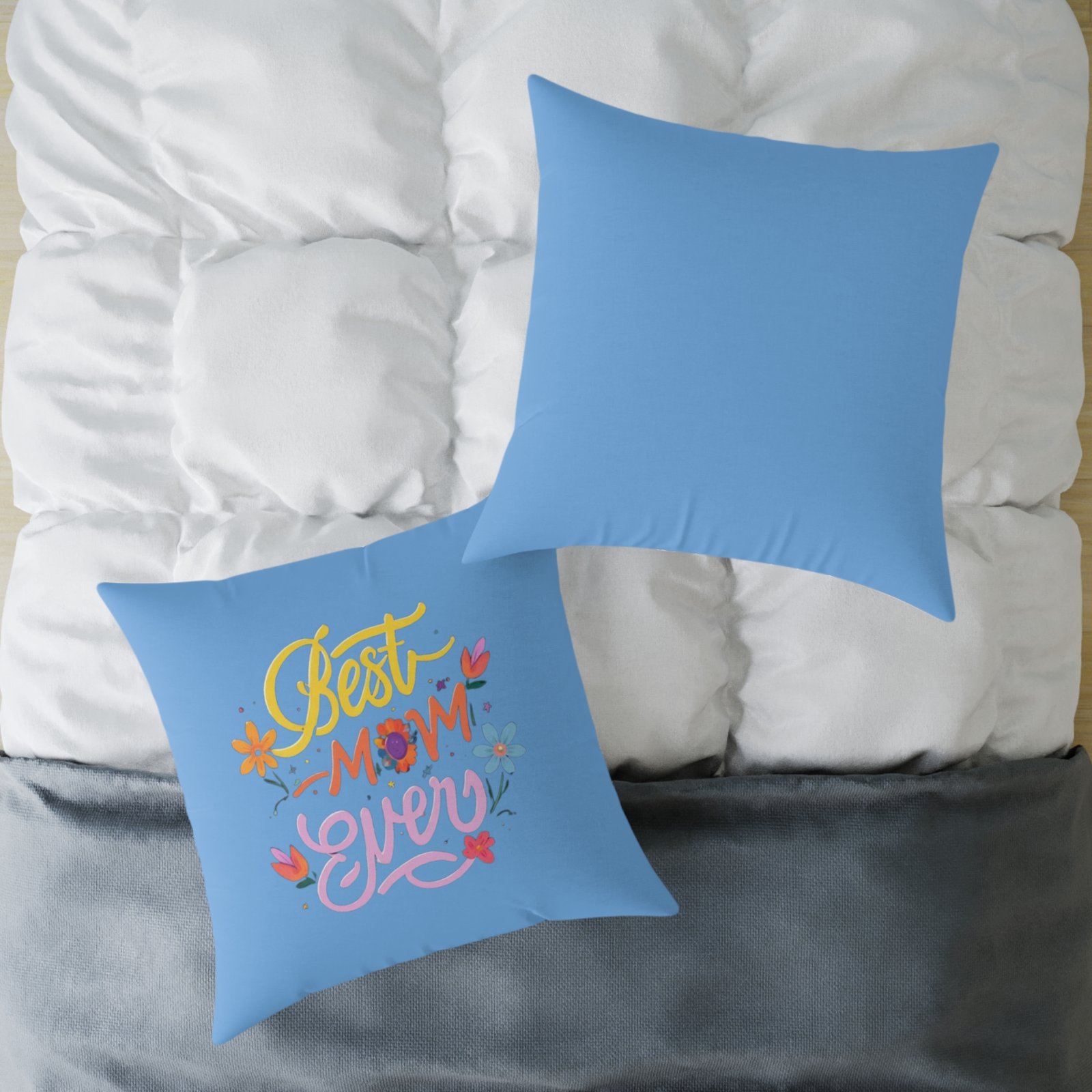 Best Mum Square Poly Canvas Pillow - Image 20