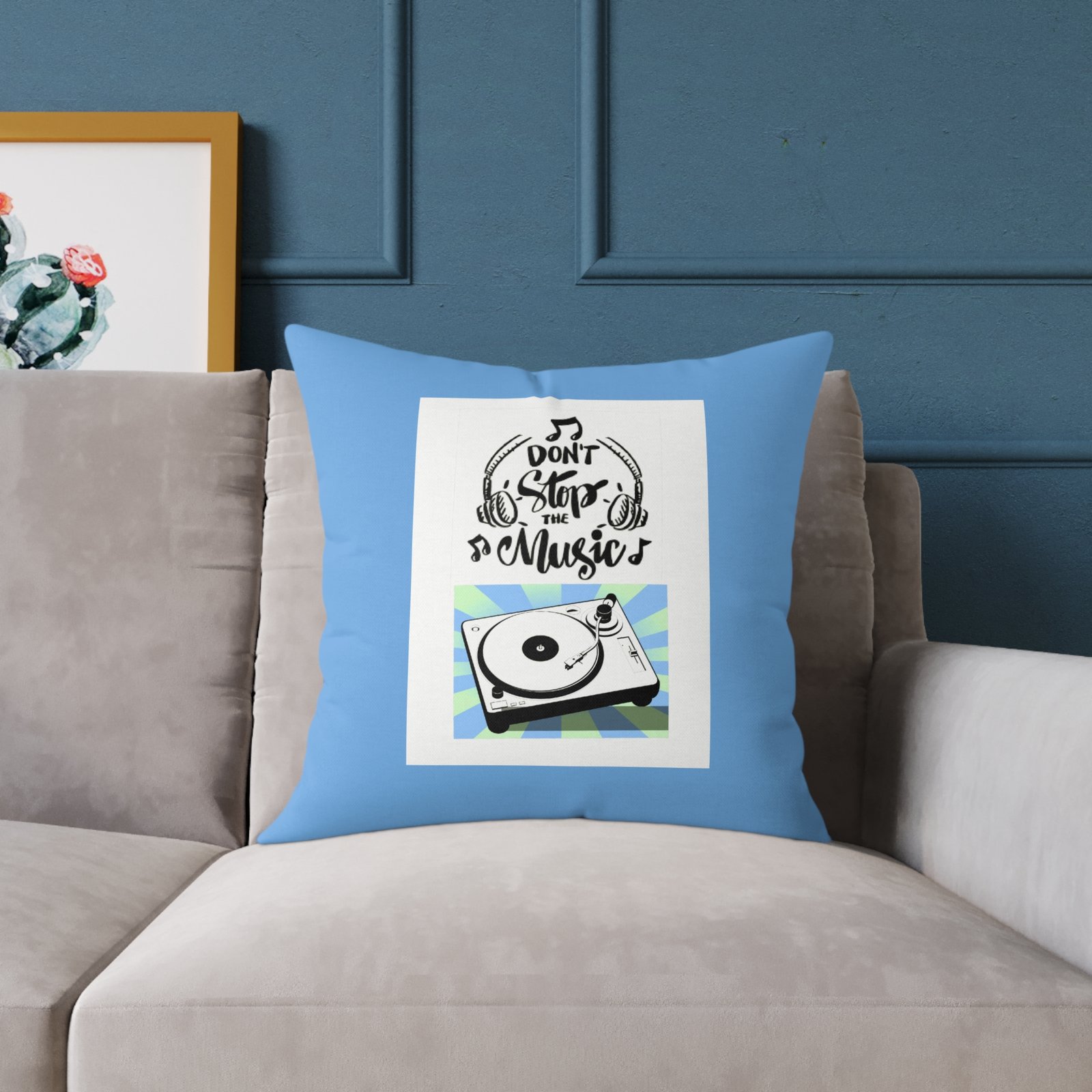 Music Poly Canvas Pillow - Image 11