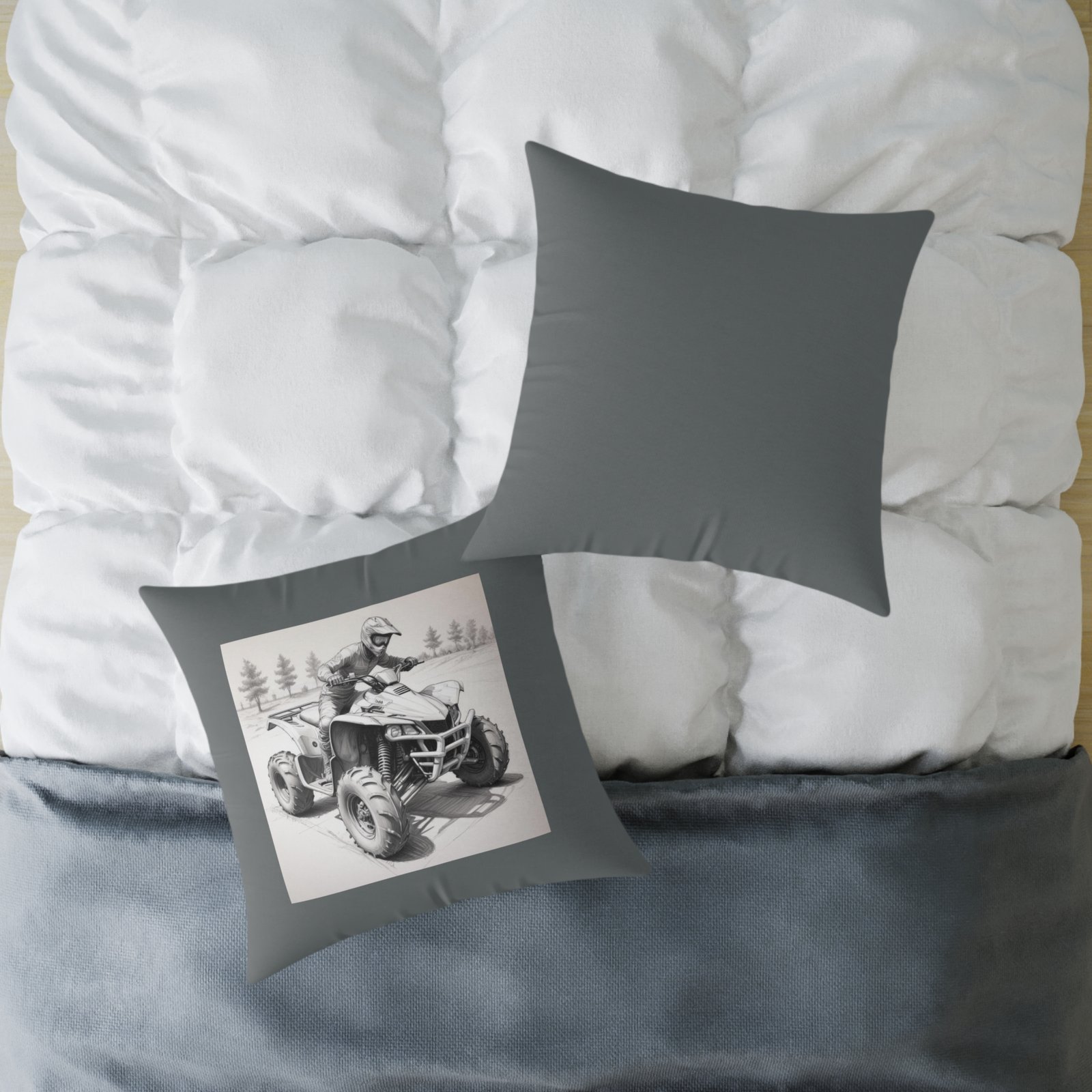 Quad Square Poly Canvas Pillow - Image 16