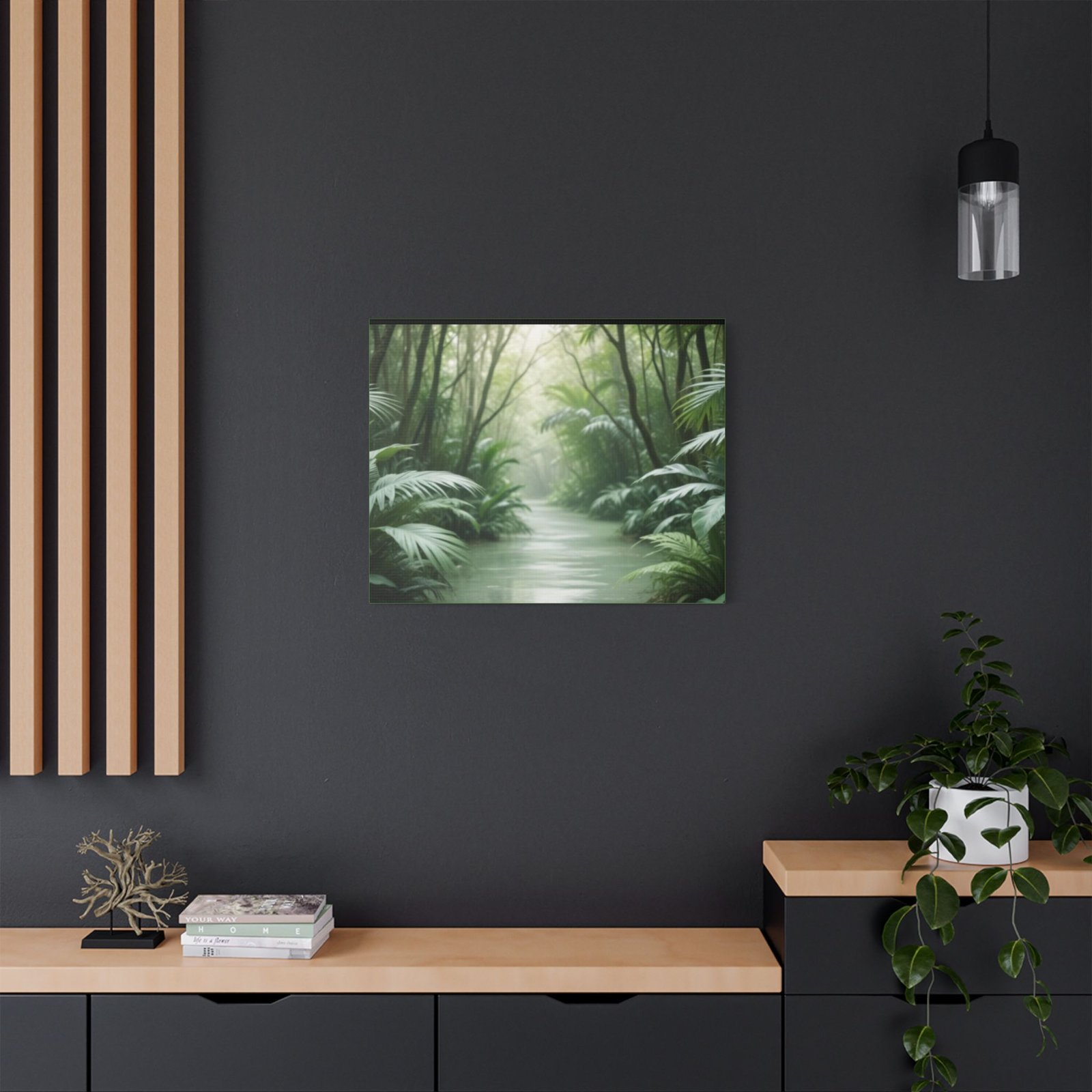 Stunning Viewd Satin Canvas, Stretched - Image 12