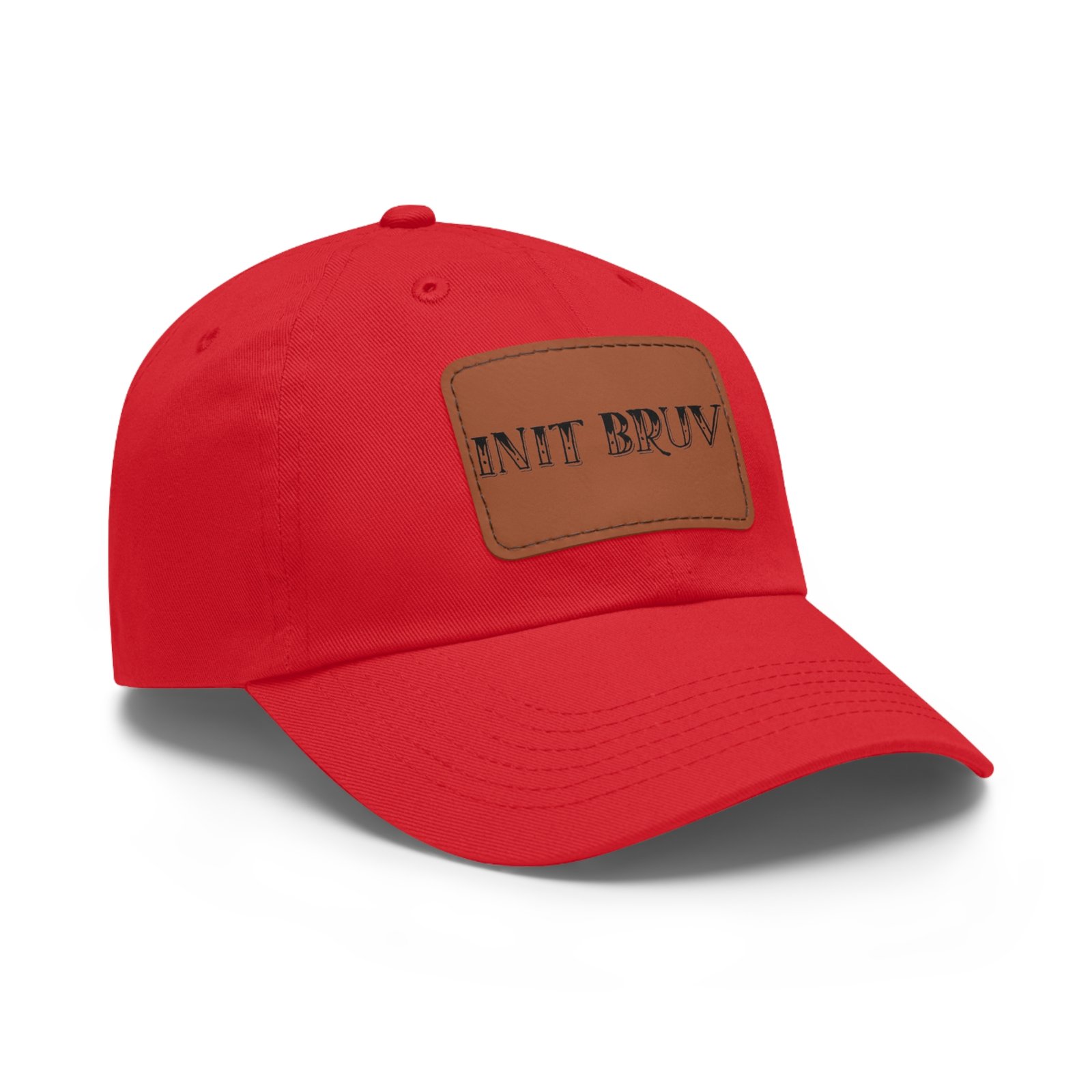 In it Bruv Dad Hat with Leather Patch (Rectangle) - Image 42