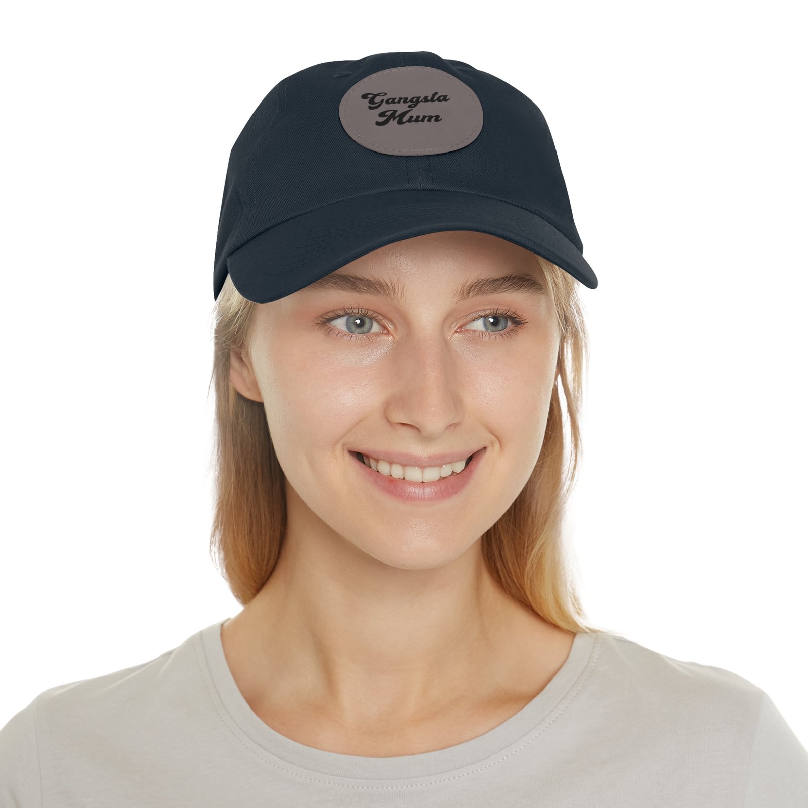 Gangster Momma Hat with Leather Patch (Round) - Image 28