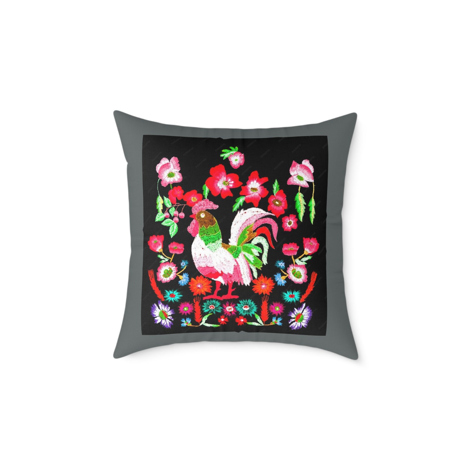 Mexico Square Poly Canvas Pillow - Image 9