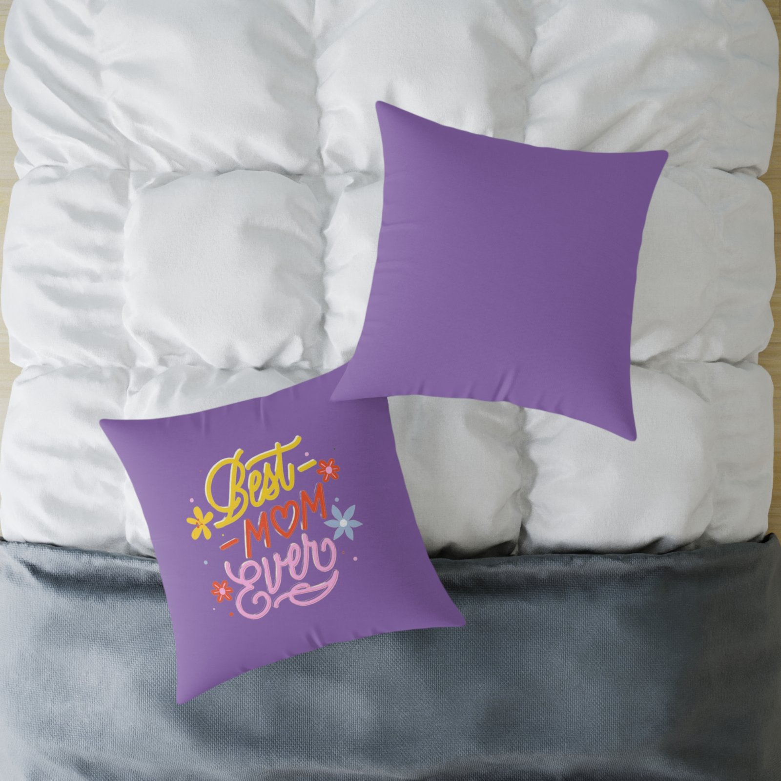 Best Mum Square Poly Canvas Pillow - Image 16