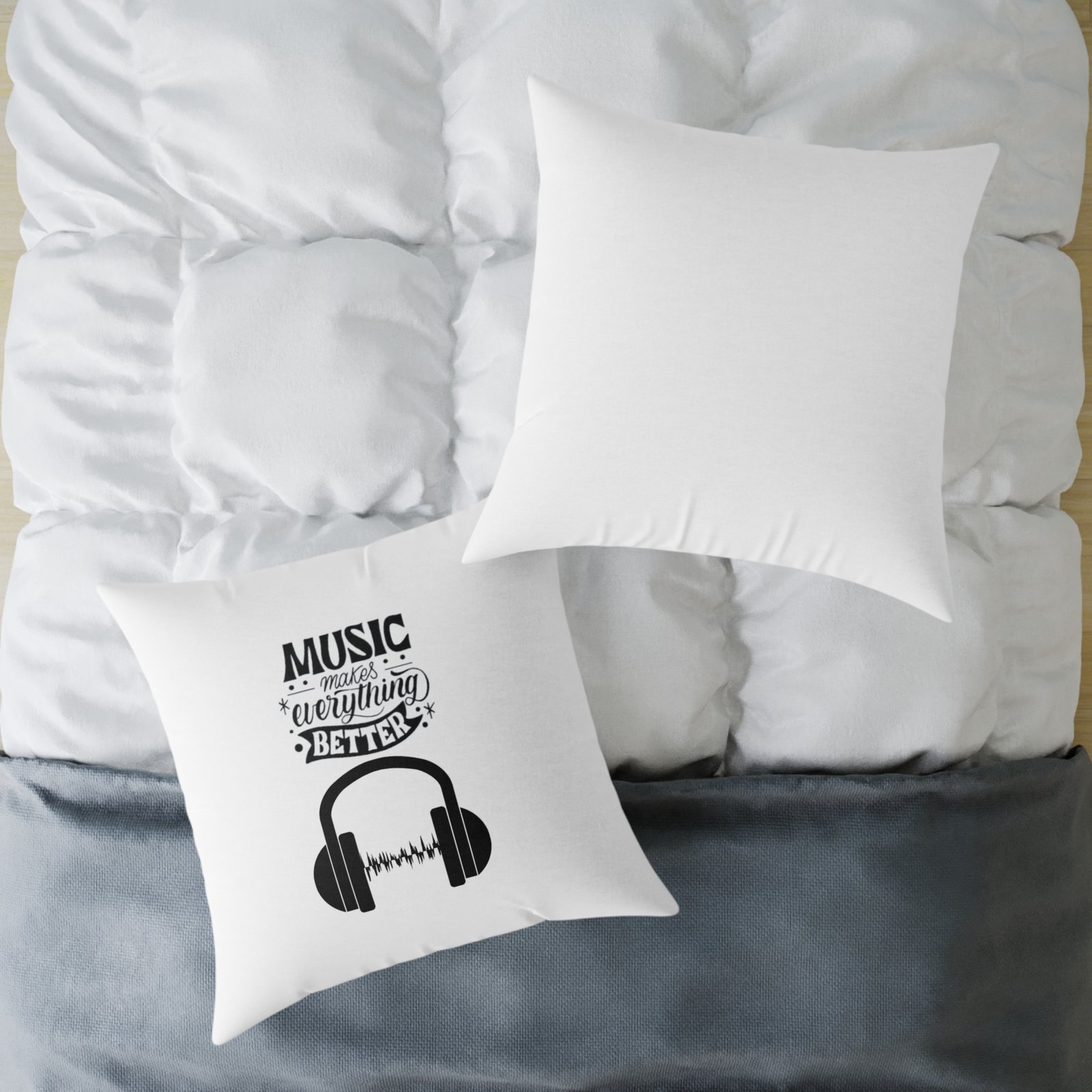 Music Poly Canvas Pillow - Image 20