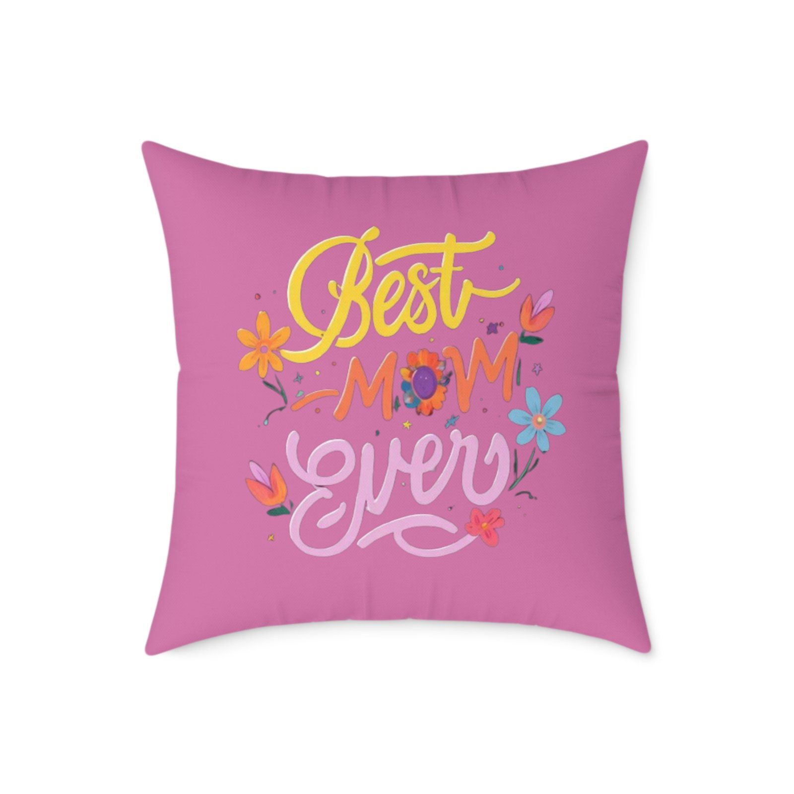 Best Mum Square Poly Canvas Pillow - Image 13