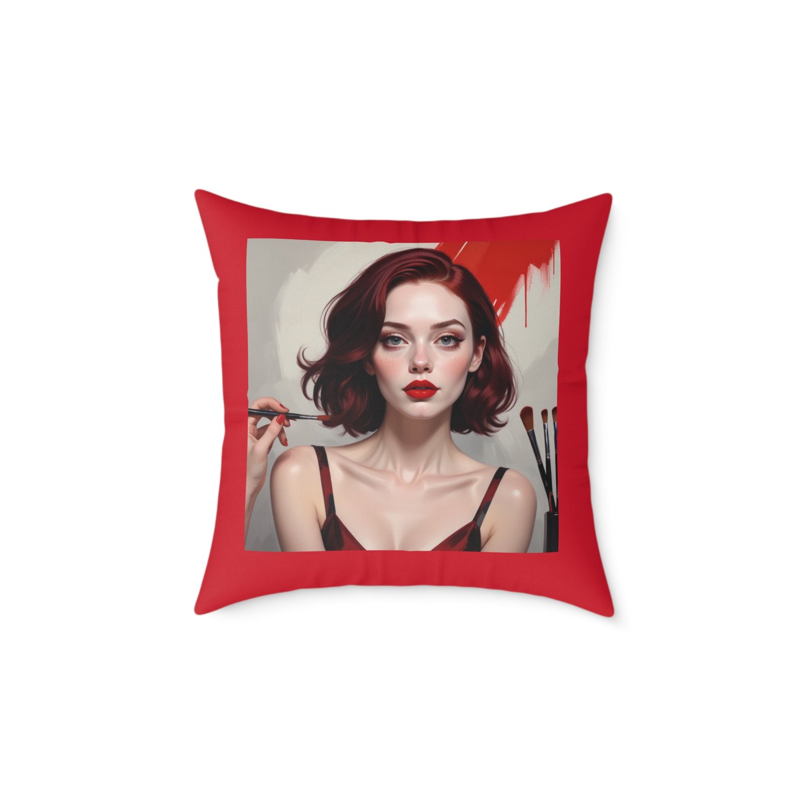 Mine Square Poly Canvas Pillow - Image 9