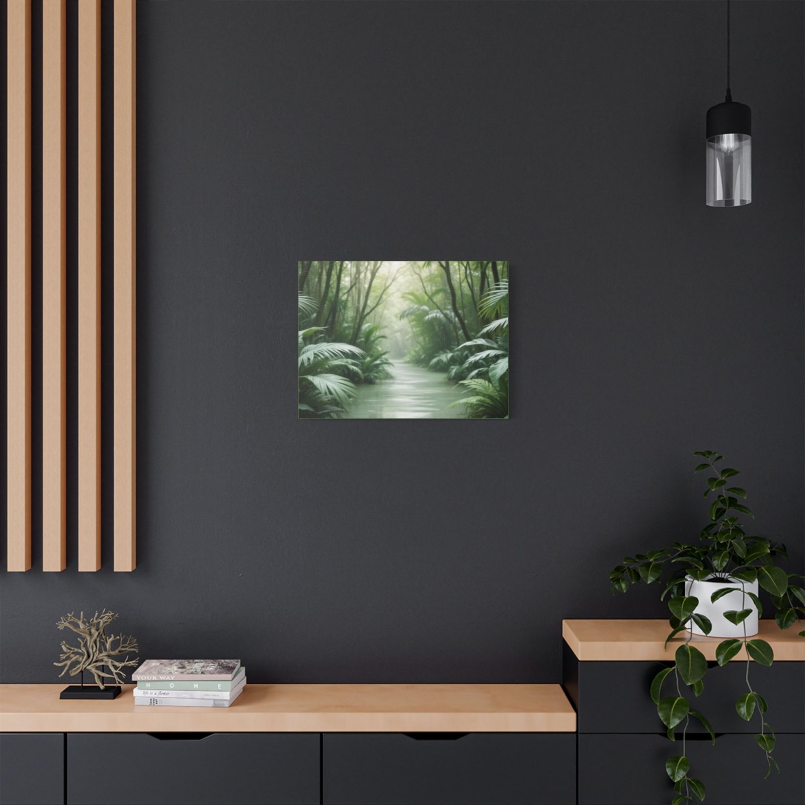 Stunning Viewd Satin Canvas, Stretched - Image 8