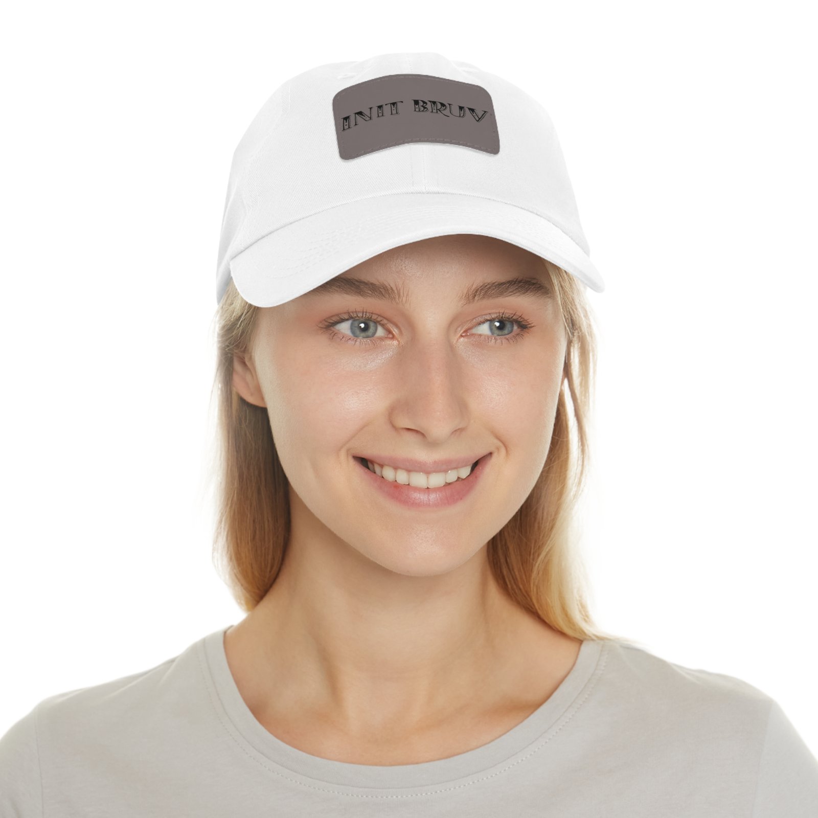 In it Bruv Dad Hat with Leather Patch (Rectangle) - Image 48