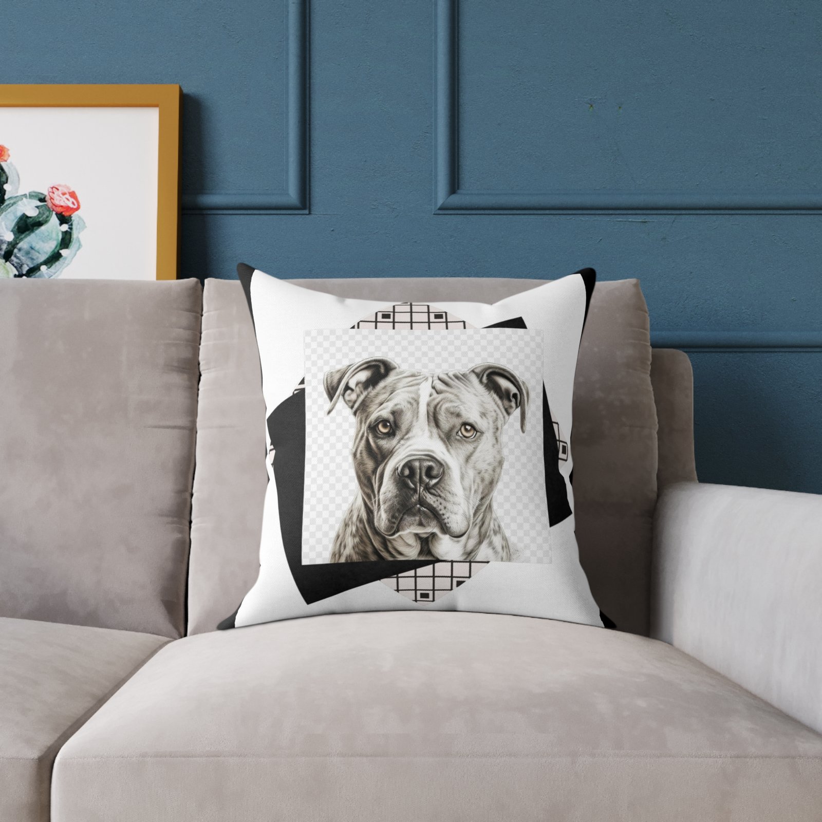 Square Poly Canvas Pillow - Image 7
