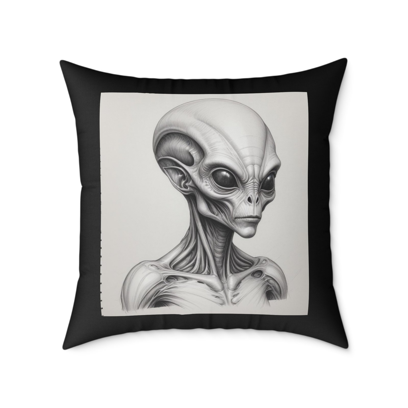 Alien Square Poly Canvas Pillow - Image 17
