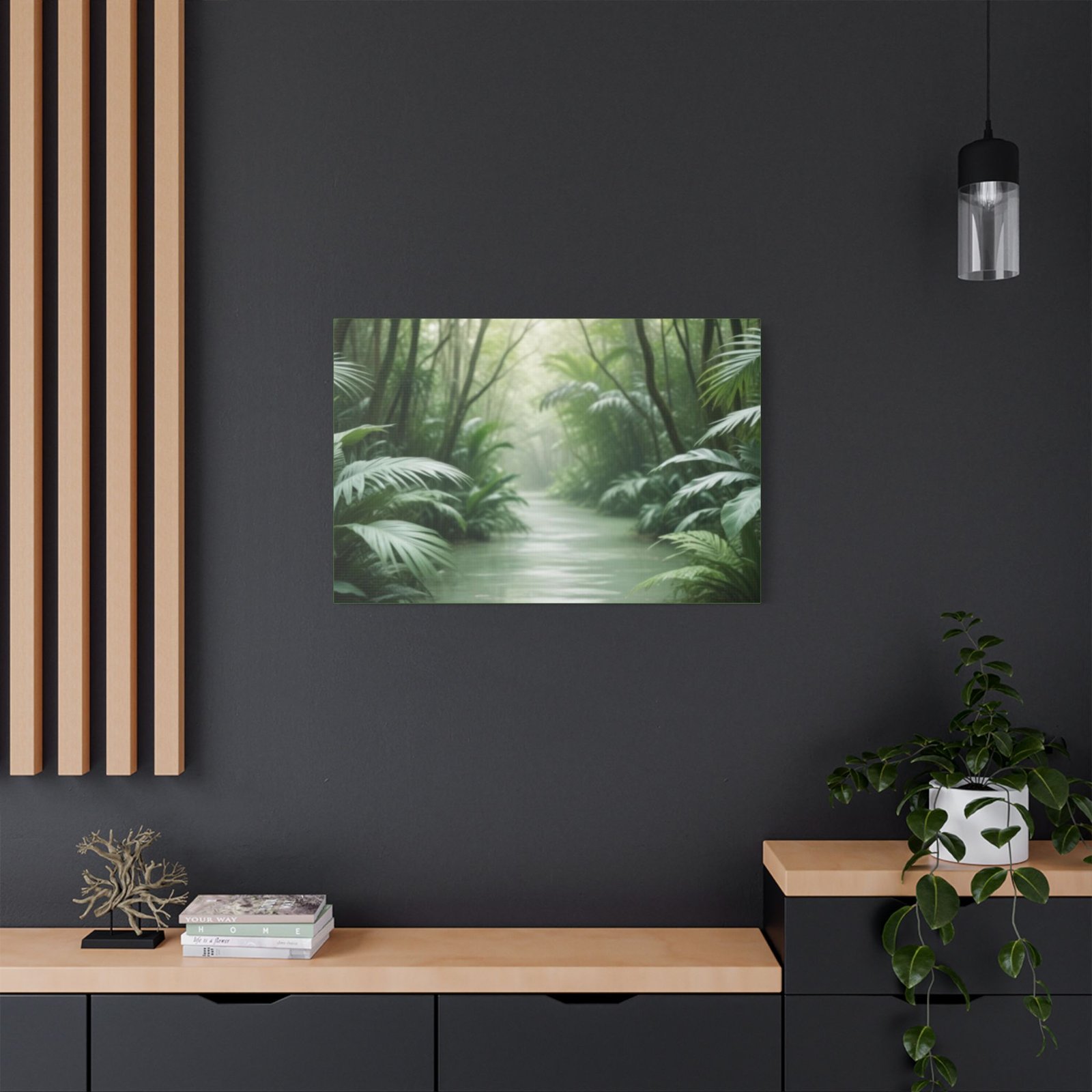 Stunning Viewd Satin Canvas, Stretched - Image 16