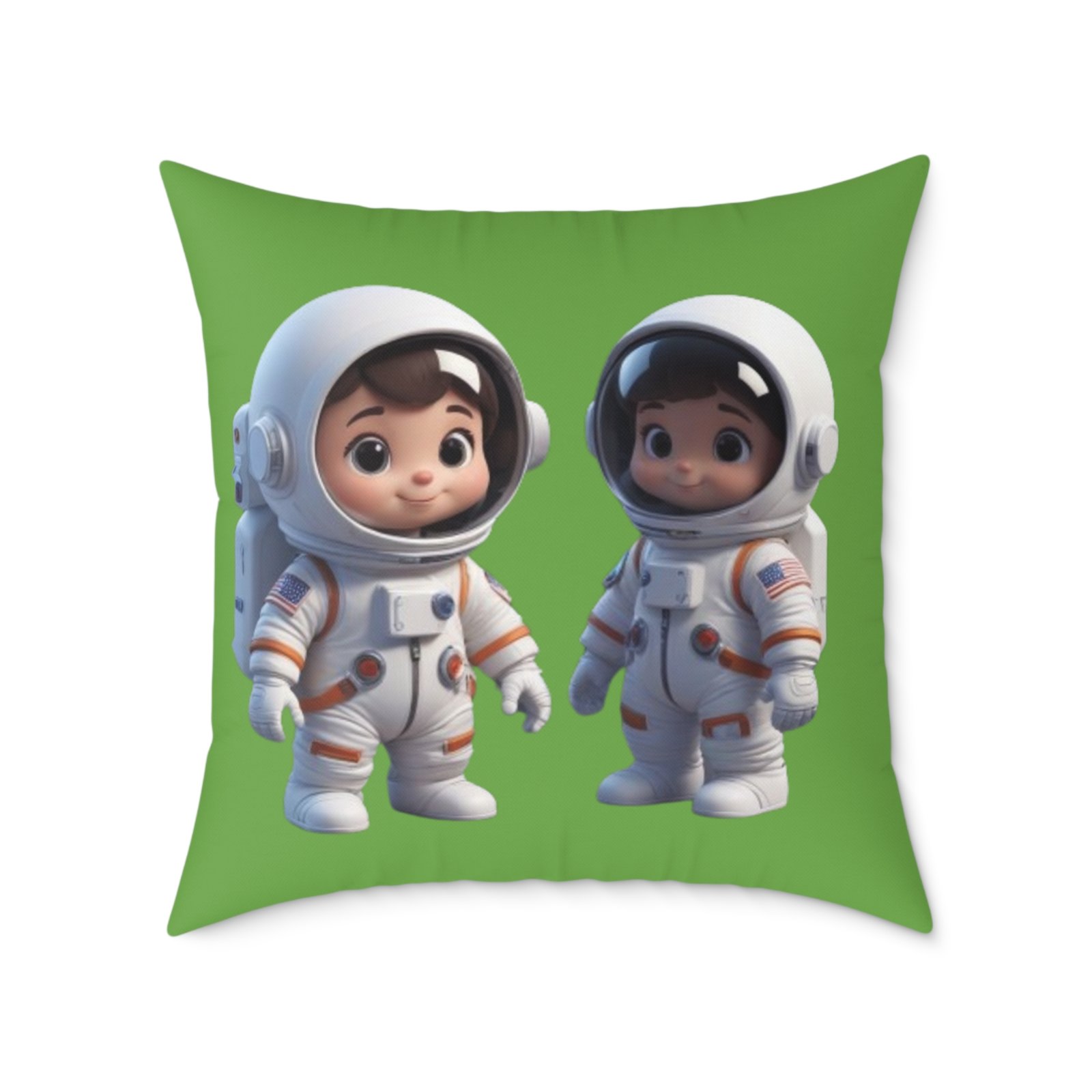 Copy of Astronauts Square Poly Canvas Pillow - Image 17