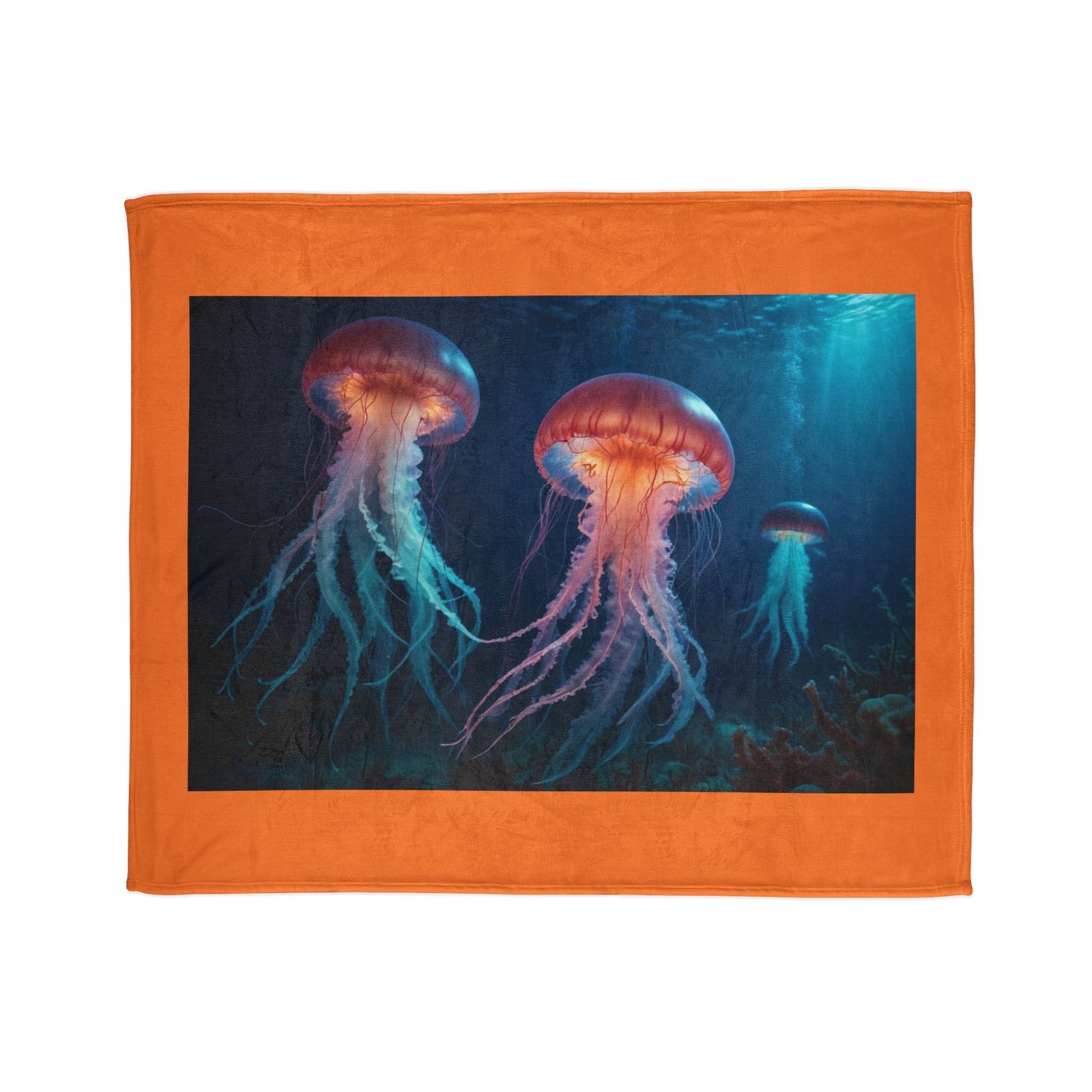 Jelly Fish Soft Polyester Blanket - Image 5