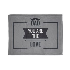 Best Dad Soft Polyester Blanket