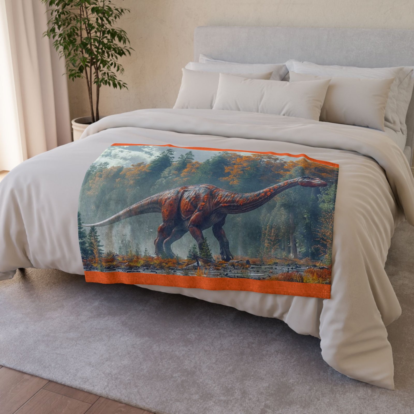 Dinassaur Soft Polyester Blanket - Image 4