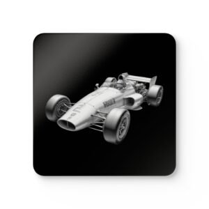 Racing Car  Corkwood Coaster Set