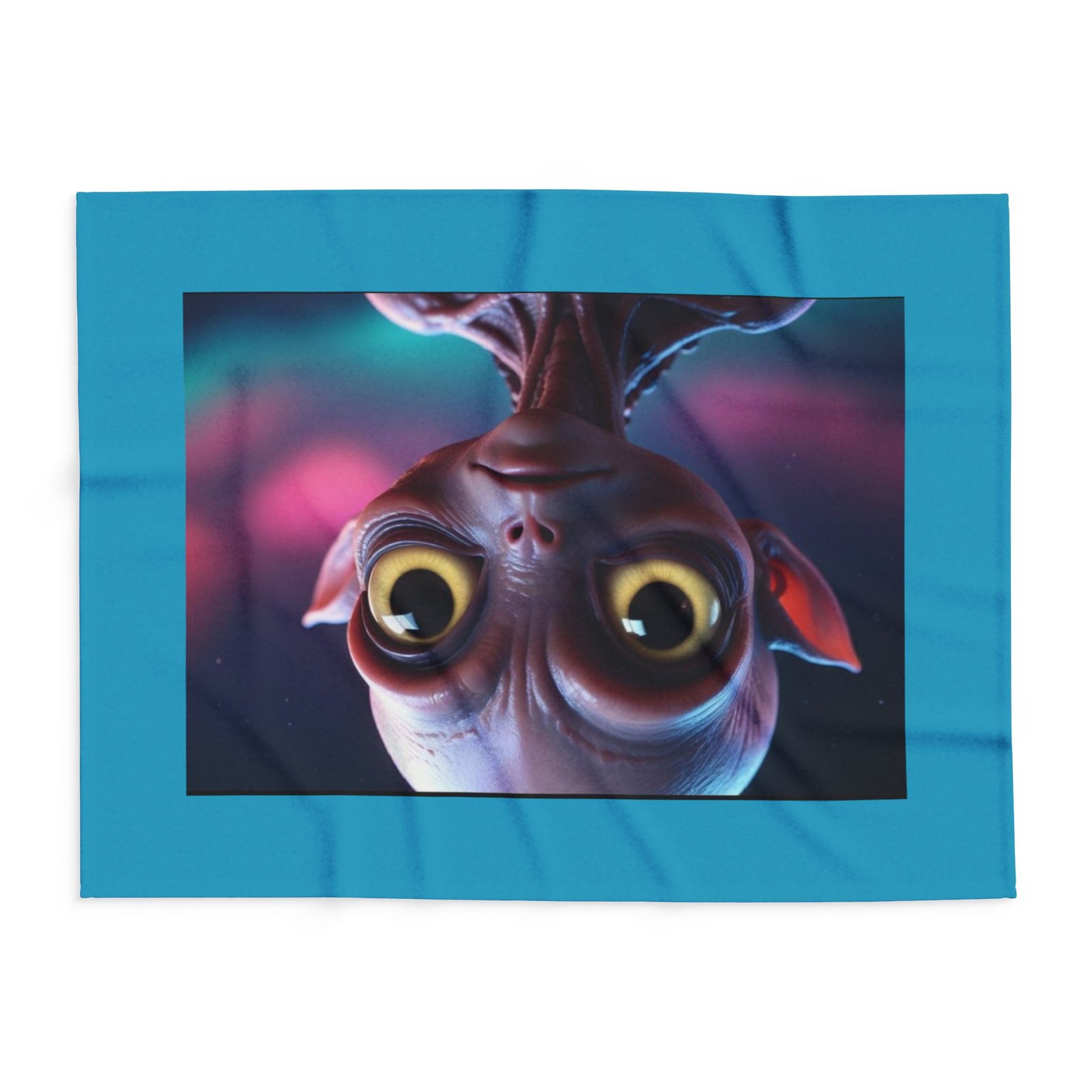 Alien Arctic Fleece Blanket 08 - Image 10